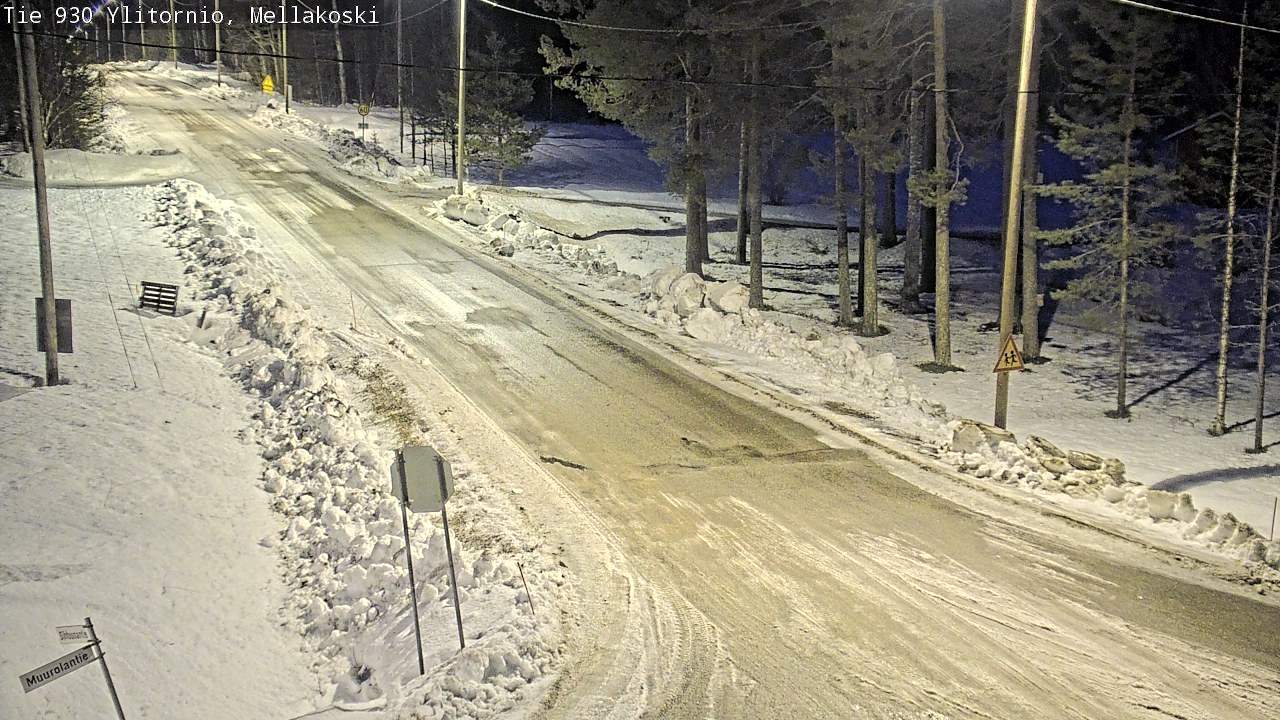 Kelikamerat Kuva TIe 930 Ylitornio, Mellakoski, Ylitornio, Lappi