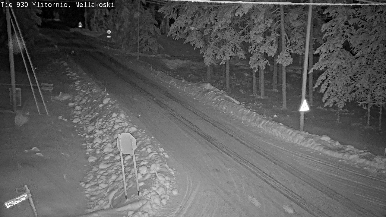 Kelikamerat Kuva TIe 930 Ylitornio, Mellakoski, Ylitornio, Lappi