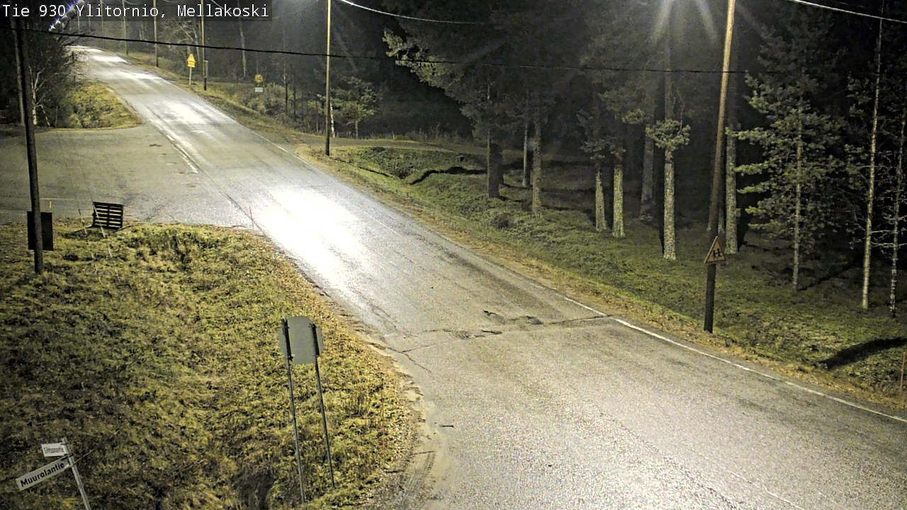 Kelikamerat Kuva TIe 930 Ylitornio, Mellakoski, Ylitornio, Lappi