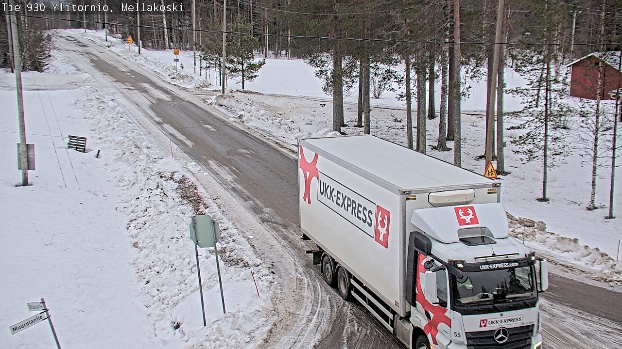 Kelikamerat Kuva TIe 930 Ylitornio, Mellakoski, Ylitornio, Lappi