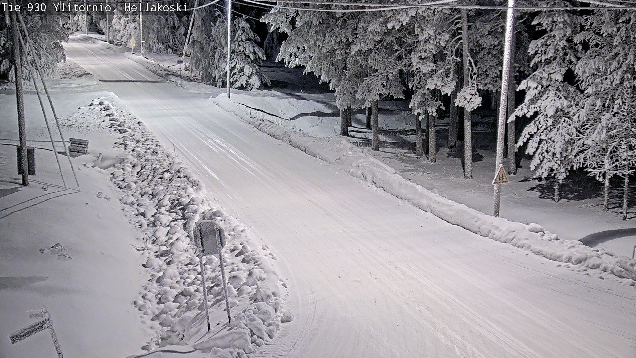 Kelikamerat Kuva TIe 930 Ylitornio, Mellakoski, Ylitornio, Lappi