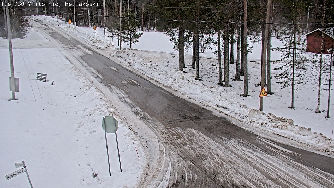 Kelikamerat Kuva TIe 930 Ylitornio, Mellakoski, Ylitornio, Lappi