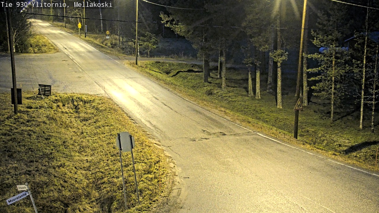 Kelikamerat Kuva TIe 930 Ylitornio, Mellakoski, Ylitornio, Lappi