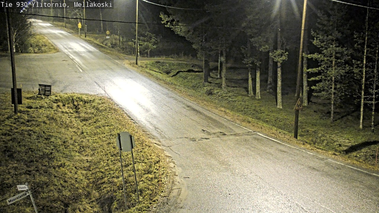 Kelikamerat Kuva TIe 930 Ylitornio, Mellakoski, Ylitornio, Lappi