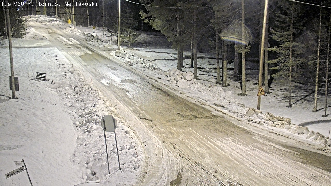 Kelikamerat Kuva TIe 930 Ylitornio, Mellakoski, Ylitornio, Lappi