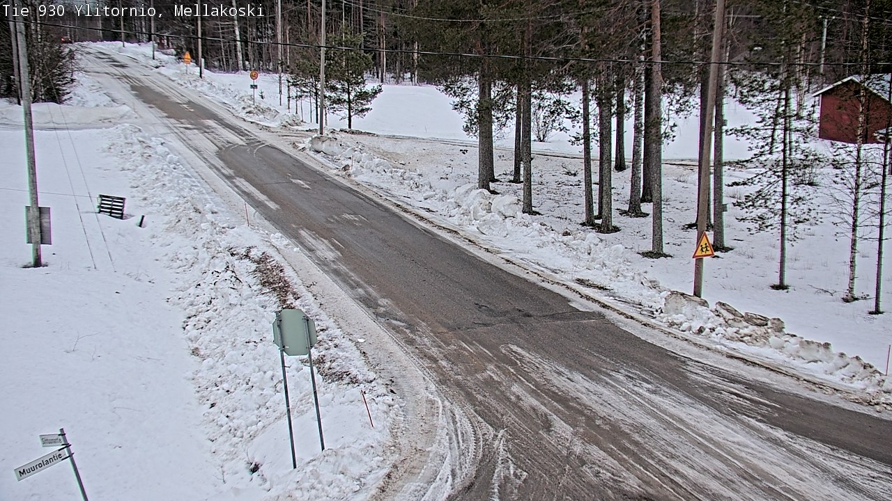 Kelikamerat Kuva TIe 930 Ylitornio, Mellakoski, Ylitornio, Lappi