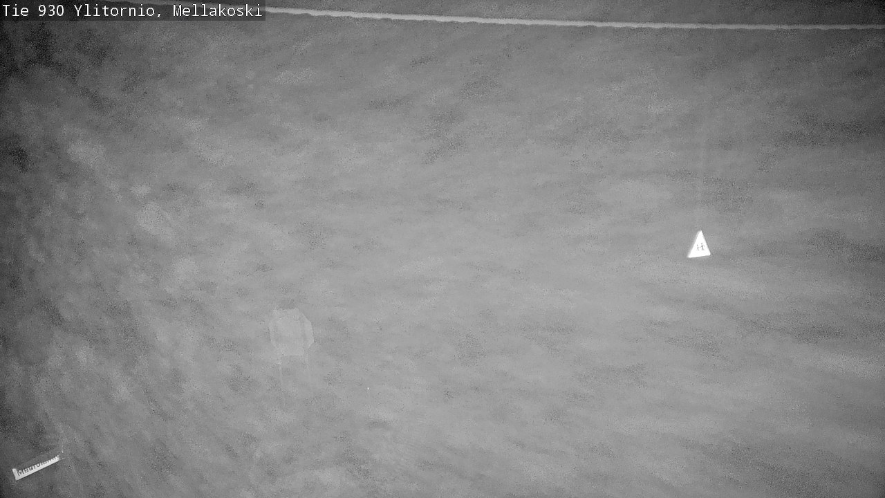 Weather Camera Image Väg 83 Övertorneå, Mellakoski, Ylitornio, Lappi