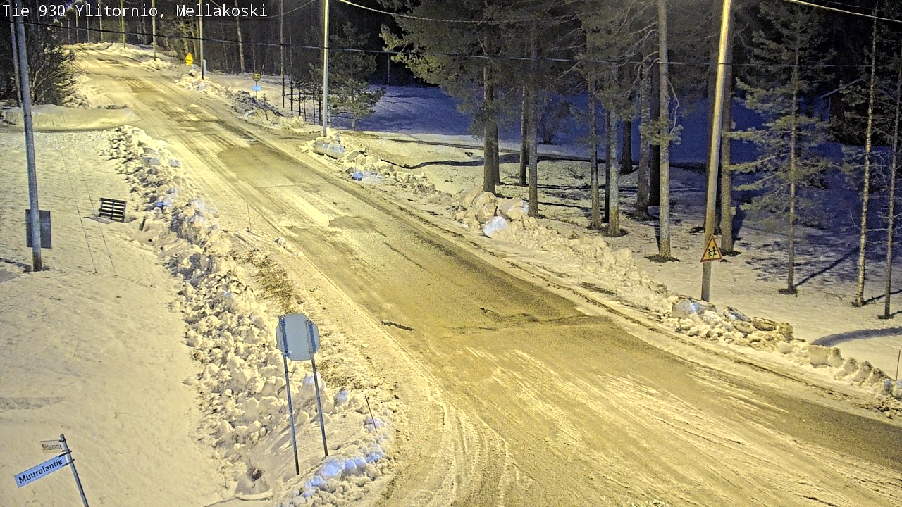 Kelikamerat Kuva TIe 930 Ylitornio, Mellakoski, Ylitornio, Lappi