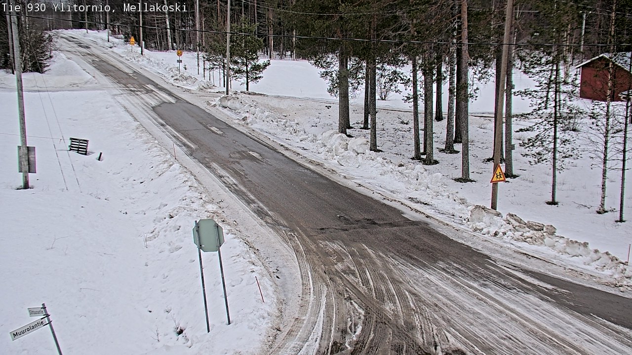 Kelikamerat Kuva TIe 930 Ylitornio, Mellakoski, Ylitornio, Lappi