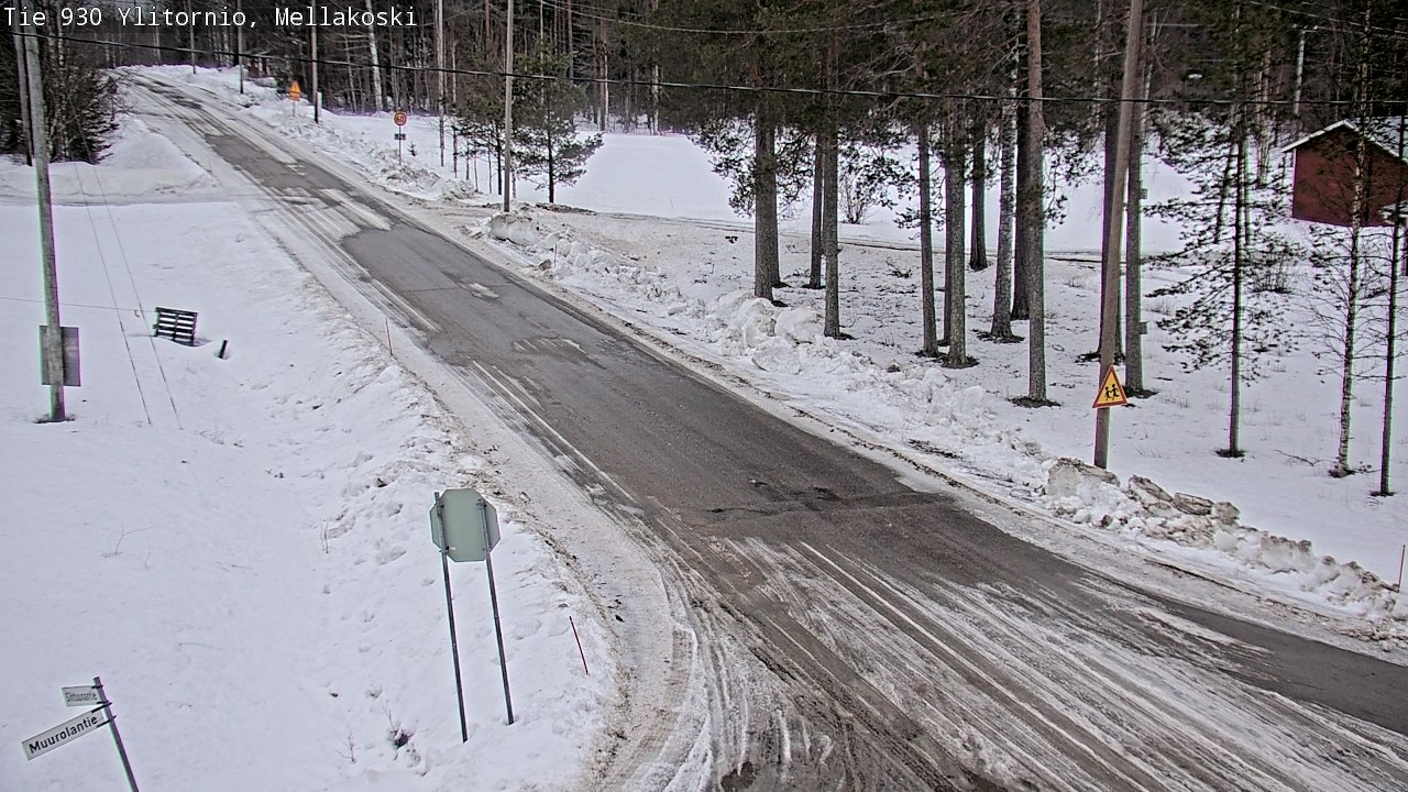 Kelikamerat Kuva TIe 930 Ylitornio, Mellakoski, Ylitornio, Lappi