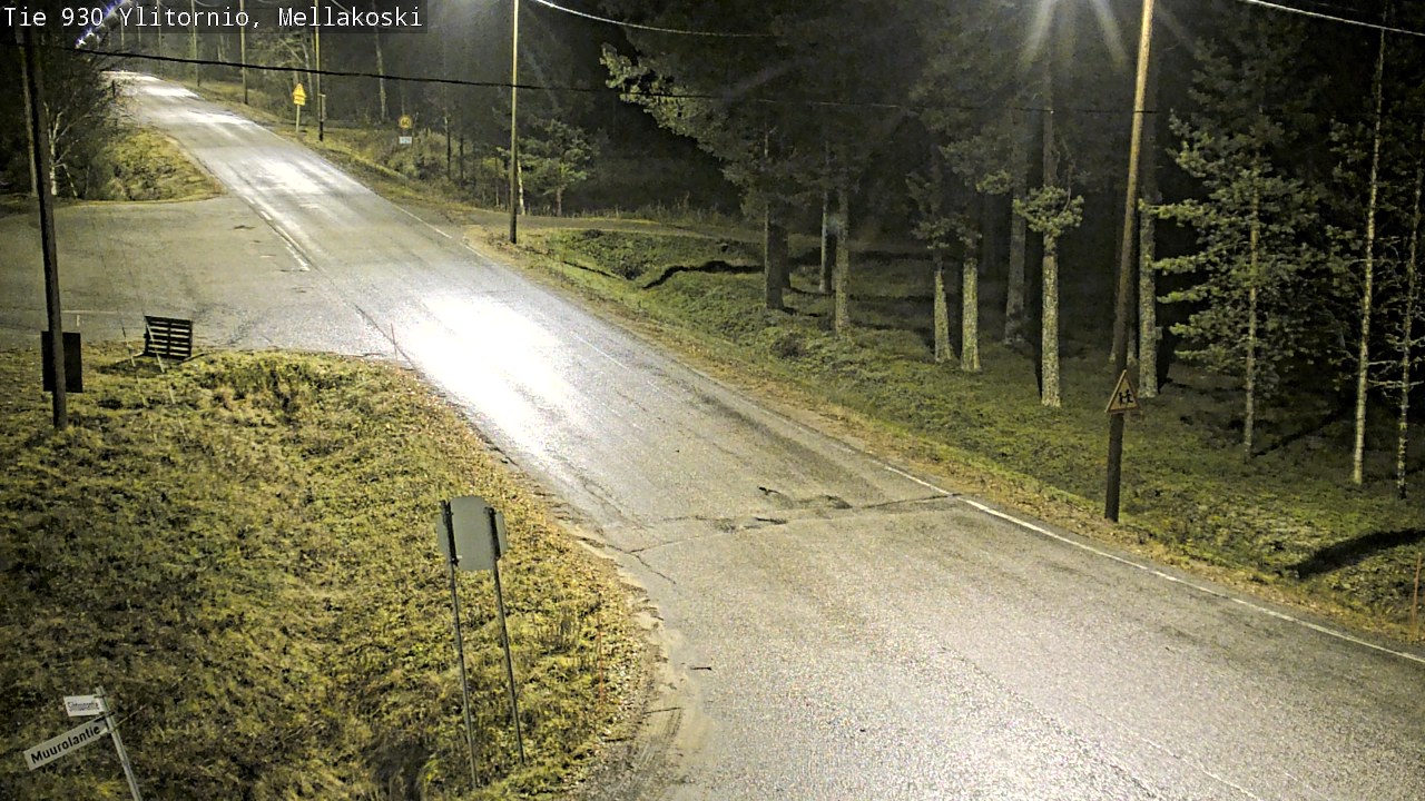 Kelikamerat Kuva TIe 930 Ylitornio, Mellakoski, Ylitornio, Lappi