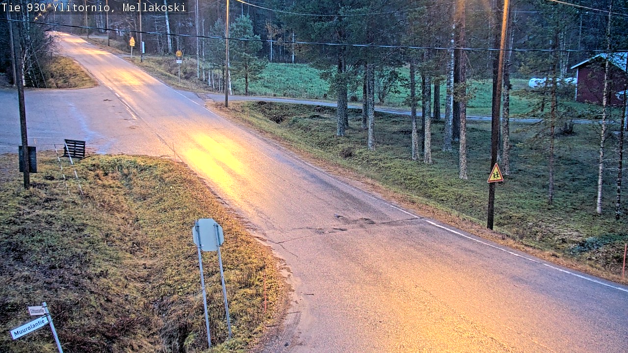 Kelikamerat Kuva TIe 930 Ylitornio, Mellakoski, Ylitornio, Lappi