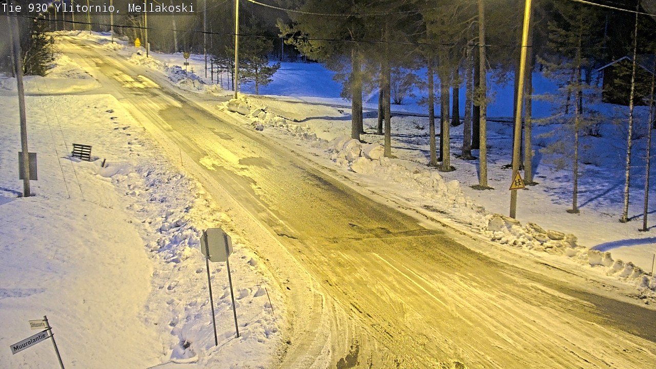 Kelikamerat Kuva TIe 930 Ylitornio, Mellakoski, Ylitornio, Lappi