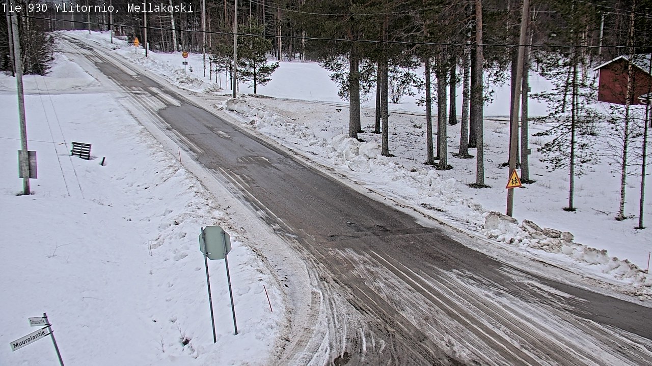 Kelikamerat Kuva TIe 930 Ylitornio, Mellakoski, Ylitornio, Lappi