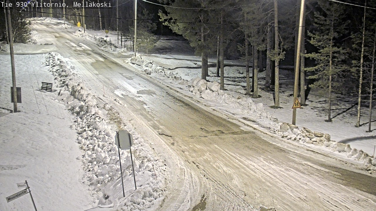 Kelikamerat Kuva TIe 930 Ylitornio, Mellakoski, Ylitornio, Lappi