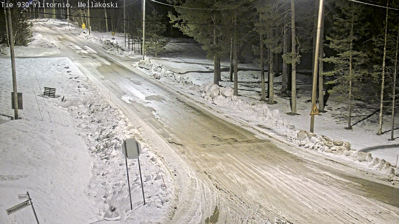 Kelikamerat Kuva TIe 930 Ylitornio, Mellakoski, Ylitornio, Lappi