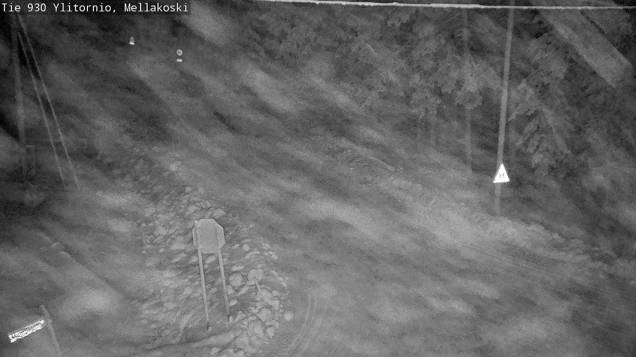 Kelikamerat Kuva TIe 930 Ylitornio, Mellakoski, Ylitornio, Lappi