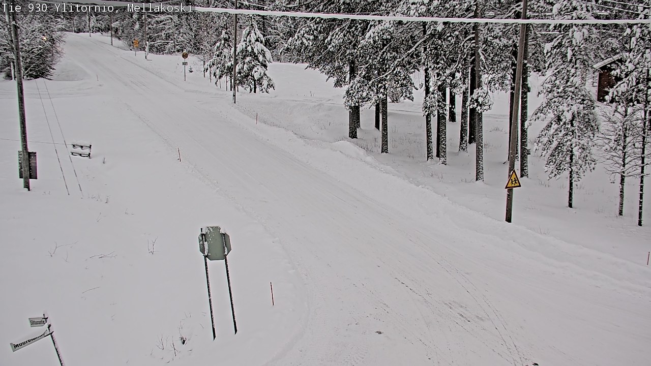 Kelikamerat Kuva TIe 930 Ylitornio, Mellakoski, Ylitornio, Lappi