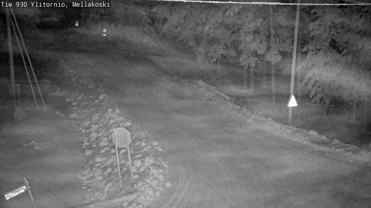 Kelikamerat Kuva TIe 930 Ylitornio, Mellakoski, Ylitornio, Lappi