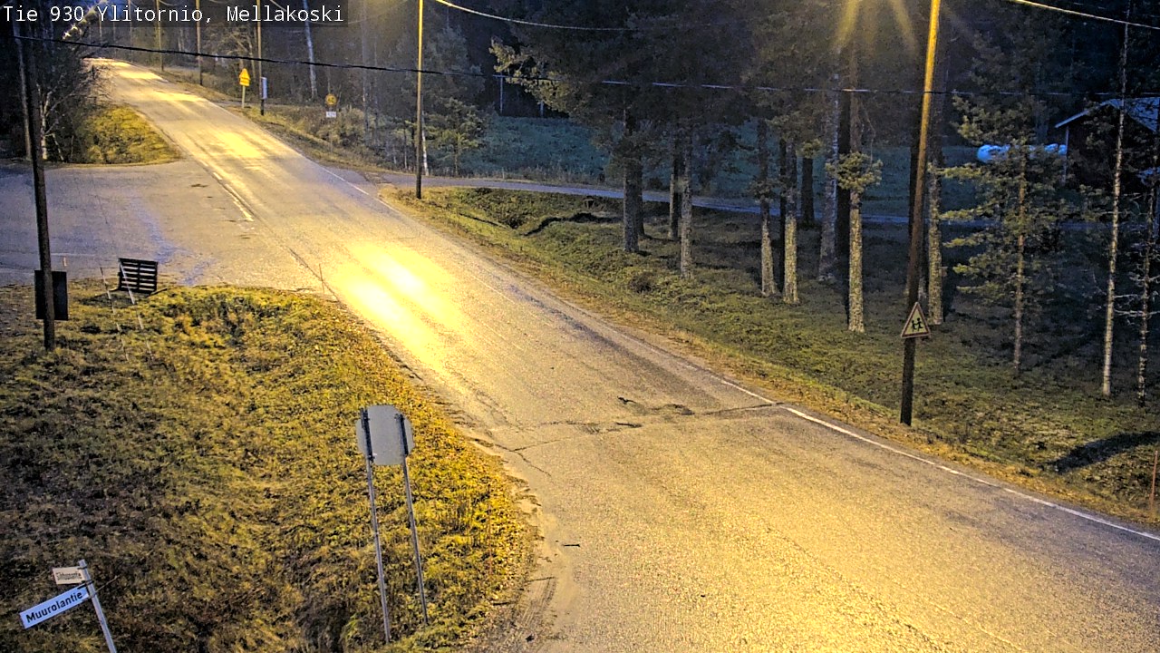 Kelikamerat Kuva TIe 930 Ylitornio, Mellakoski, Ylitornio, Lappi