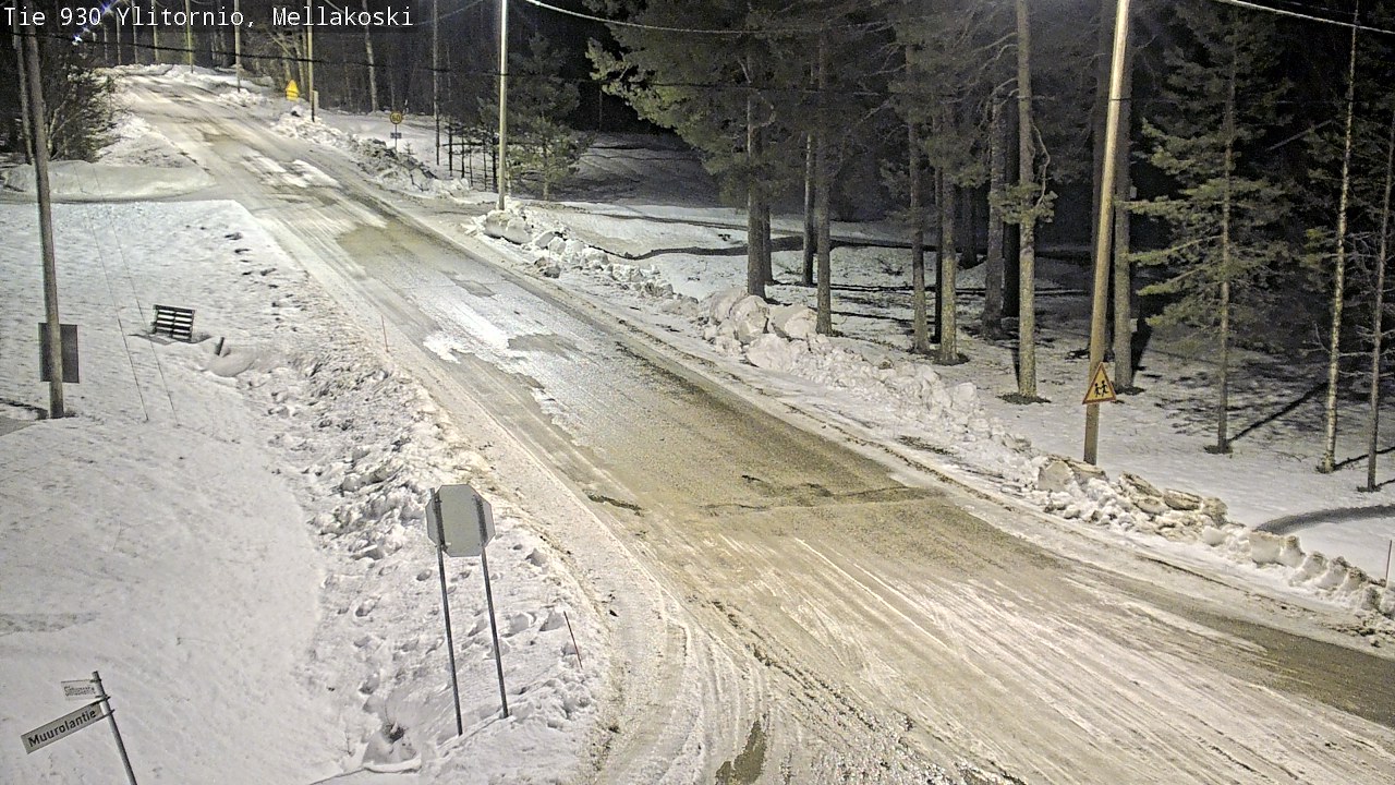 Kelikamerat Kuva TIe 930 Ylitornio, Mellakoski, Ylitornio, Lappi