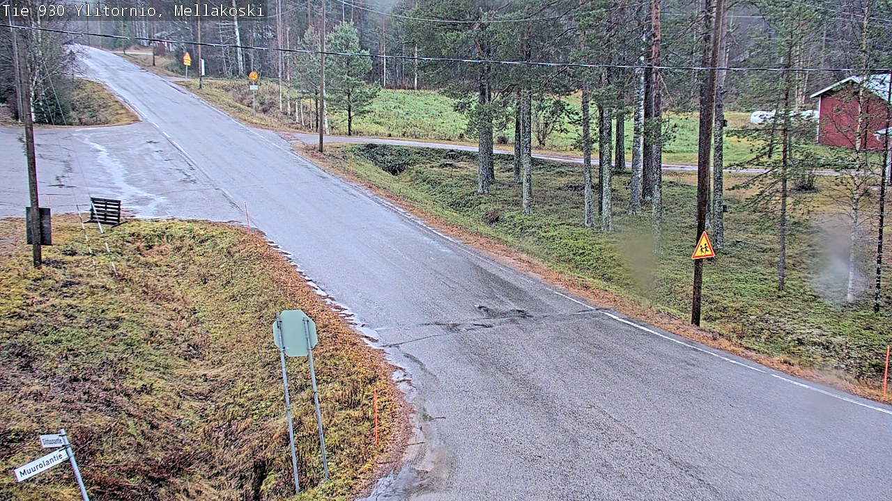 Weather Camera Image Väg 83 Övertorneå, Mellakoski, Ylitornio, Lappi