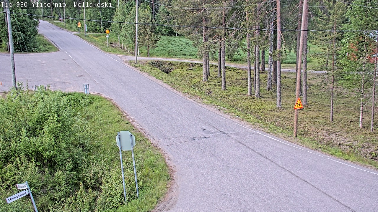 Kelikamerat Kuva TIe 930 Ylitornio, Mellakoski, Ylitornio, Lappi
