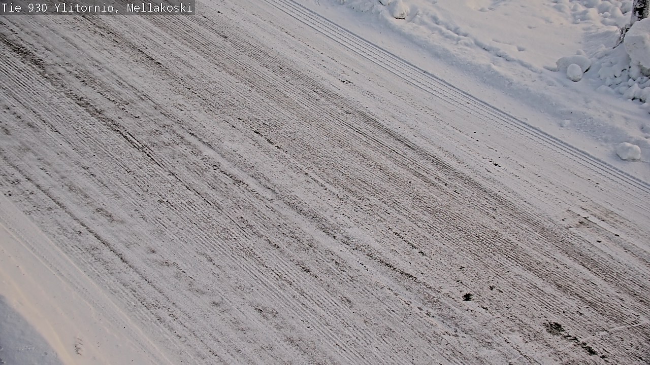 Kelikamerat Kuva TIe 930 Ylitornio, Mellakoski, Ylitornio, Lappi