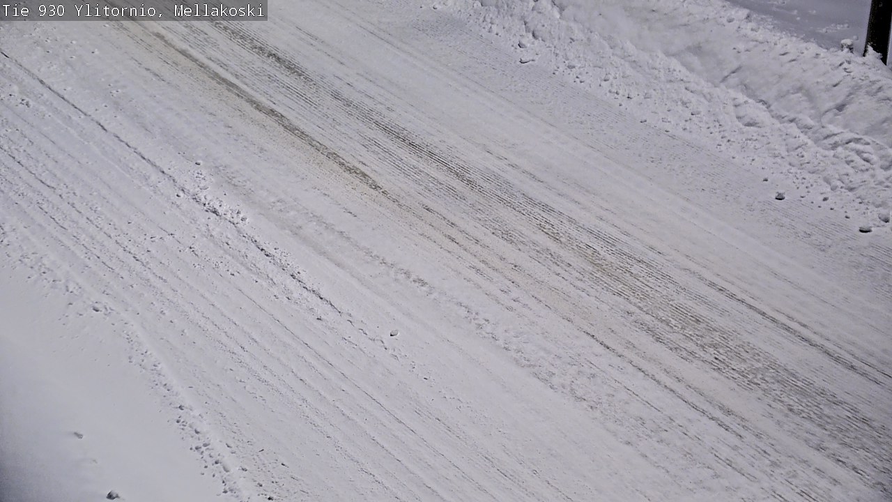 Kelikamerat Kuva TIe 930 Ylitornio, Mellakoski, Ylitornio, Lappi