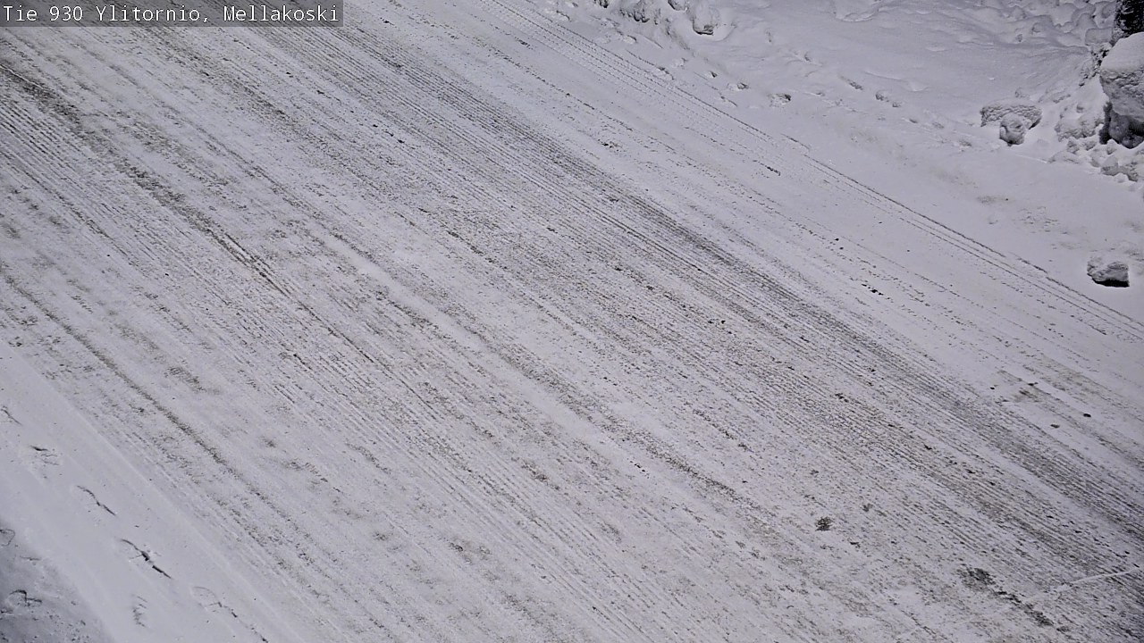 Weather Camera Image Road 83 Ylitornio, Mellakoski, Ylitornio, Lappi