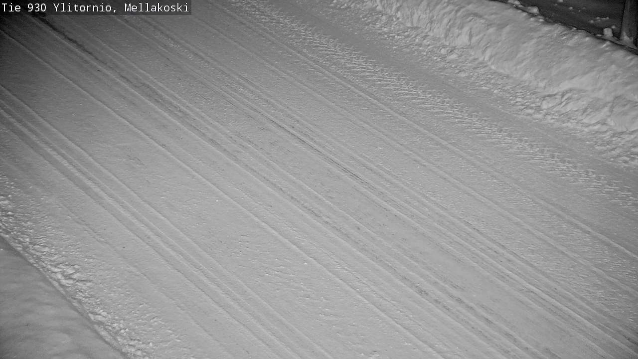 Weather Camera Image Väg 83 Övertorneå, Mellakoski, Ylitornio, Lappi