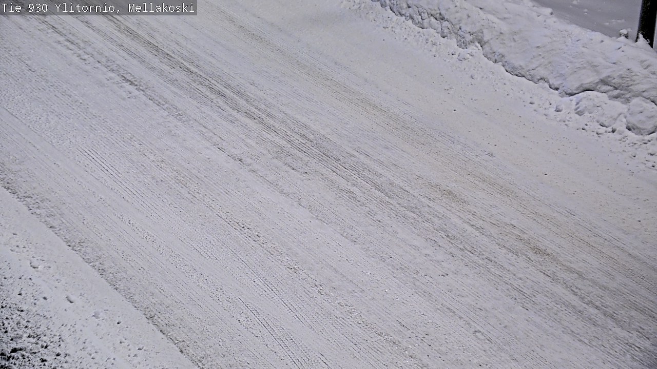 Weather Camera Image Väg 83 Övertorneå, Mellakoski, Ylitornio, Lappi