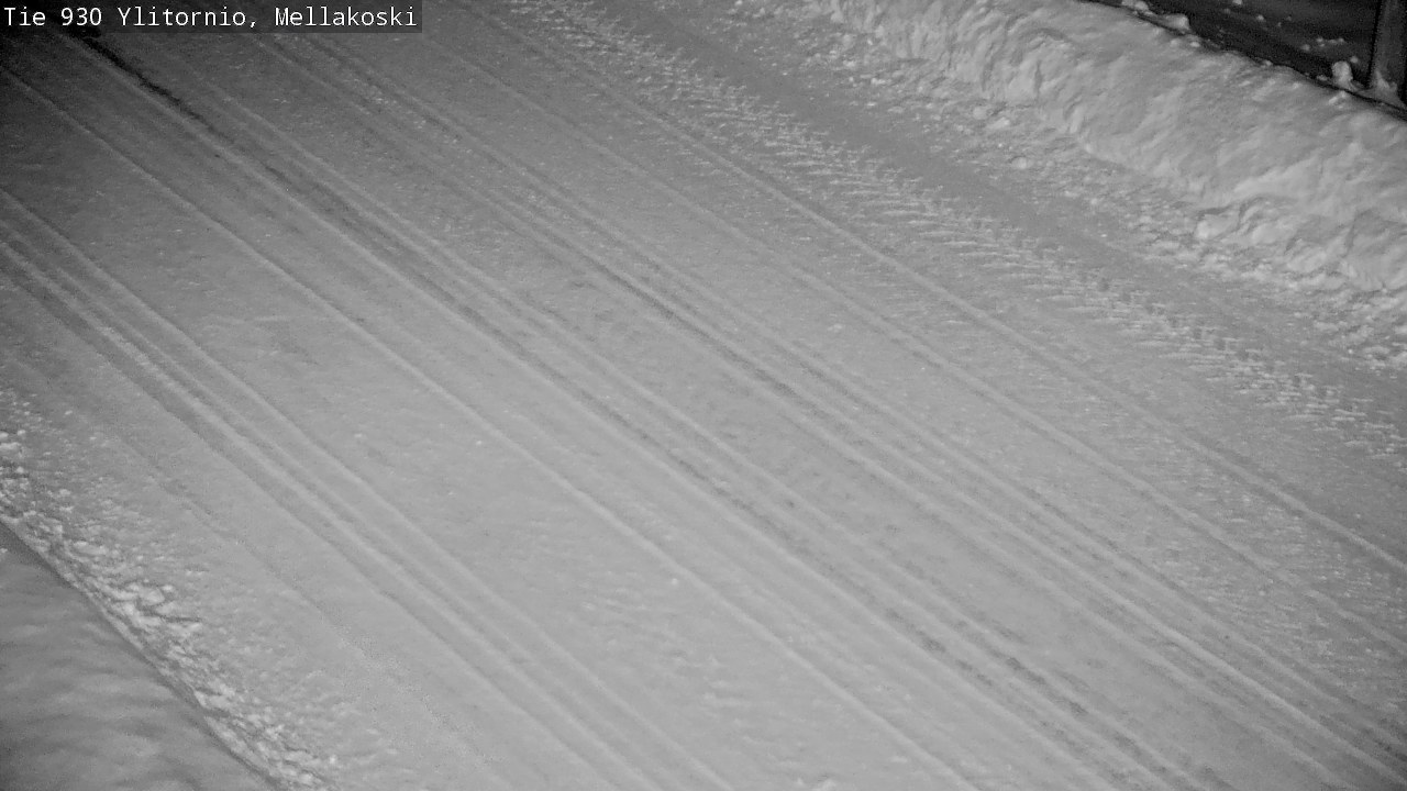 Weather Camera Image Väg 83 Övertorneå, Mellakoski, Ylitornio, Lappi