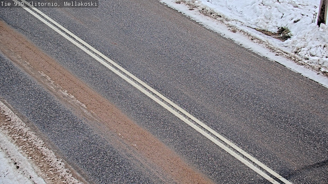 Weather Camera Image Road 83 Ylitornio, Mellakoski, Ylitornio, Lappi