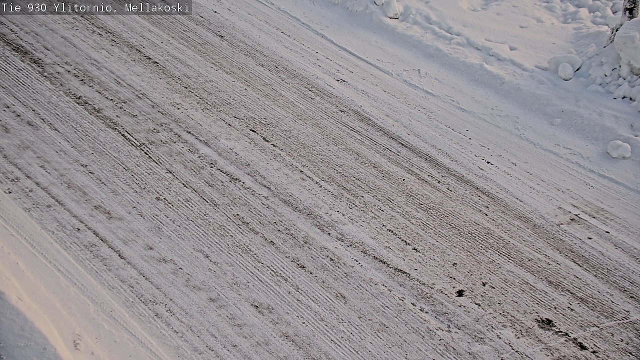 Kelikamerat Kuva TIe 930 Ylitornio, Mellakoski, Ylitornio, Lappi