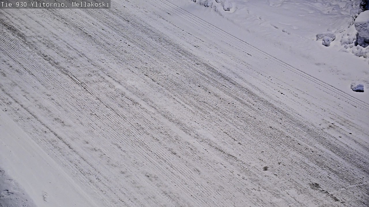 Weather Camera Image Road 83 Ylitornio, Mellakoski, Ylitornio, Lappi