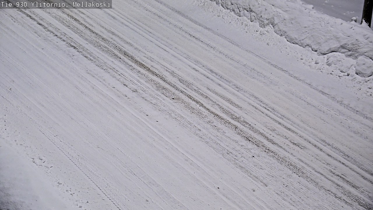 Weather Camera Image Väg 83 Övertorneå, Mellakoski, Ylitornio, Lappi