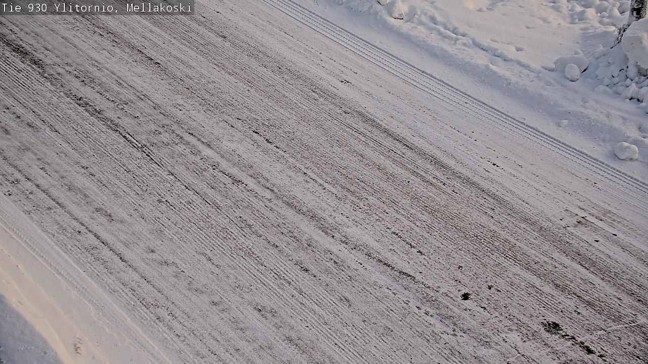 Kelikamerat Kuva TIe 930 Ylitornio, Mellakoski, Ylitornio, Lappi