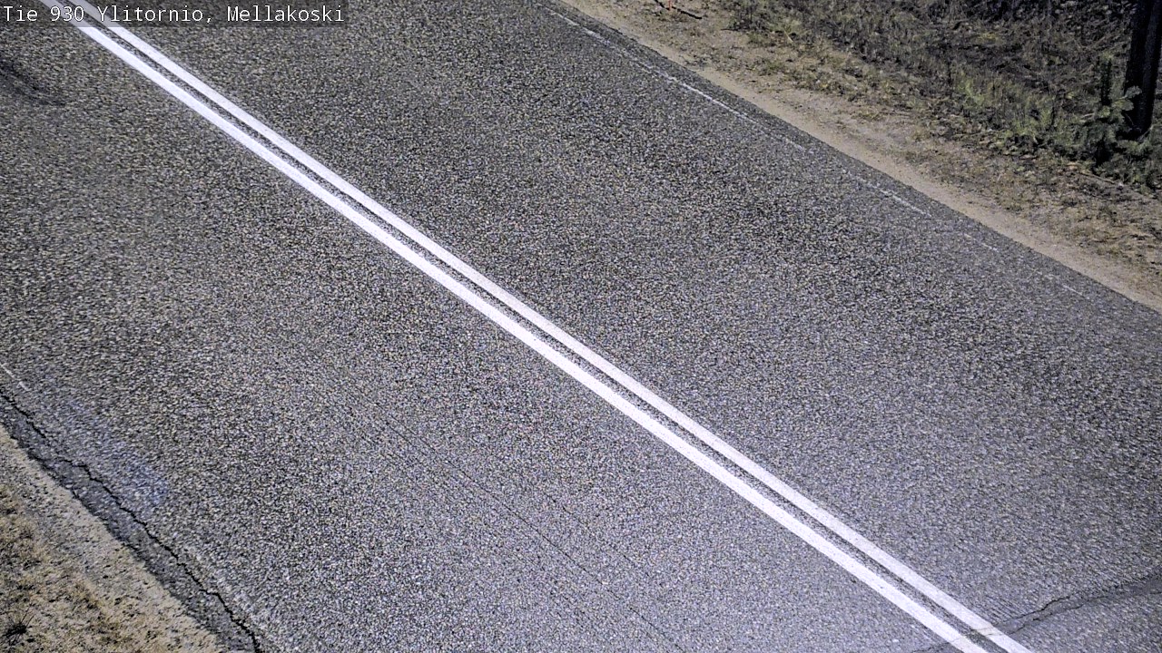 Kelikamerat Kuva TIe 930 Ylitornio, Mellakoski, Ylitornio, Lappi