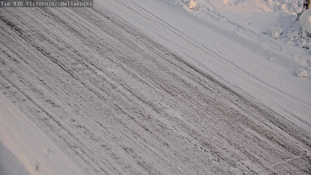 Kelikamerat Kuva TIe 930 Ylitornio, Mellakoski, Ylitornio, Lappi