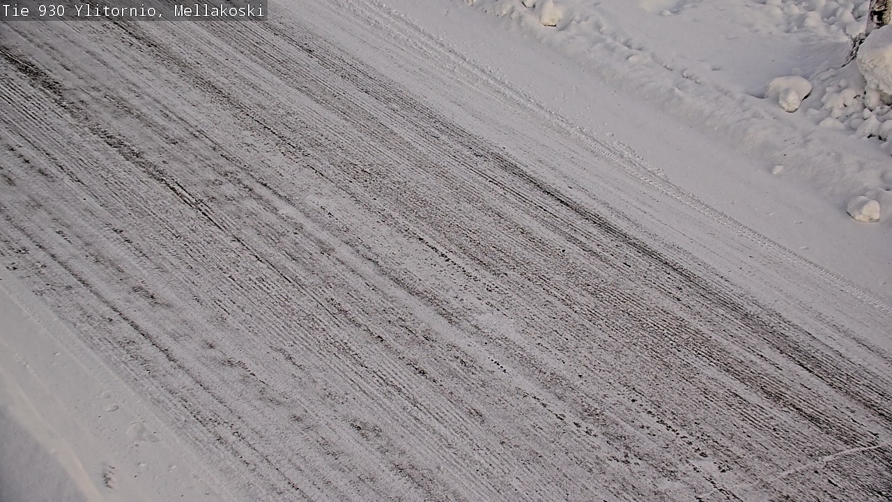 Kelikamerat Kuva TIe 930 Ylitornio, Mellakoski, Ylitornio, Lappi