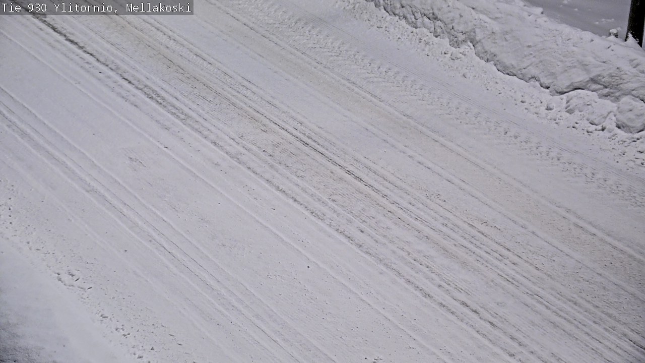 Weather Camera Image Väg 83 Övertorneå, Mellakoski, Ylitornio, Lappi