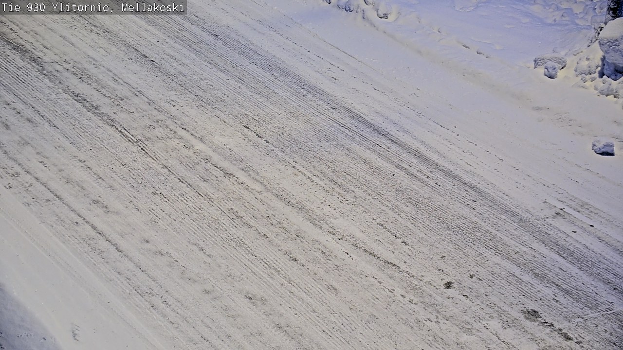 Kelikamerat Kuva TIe 930 Ylitornio, Mellakoski, Ylitornio, Lappi
