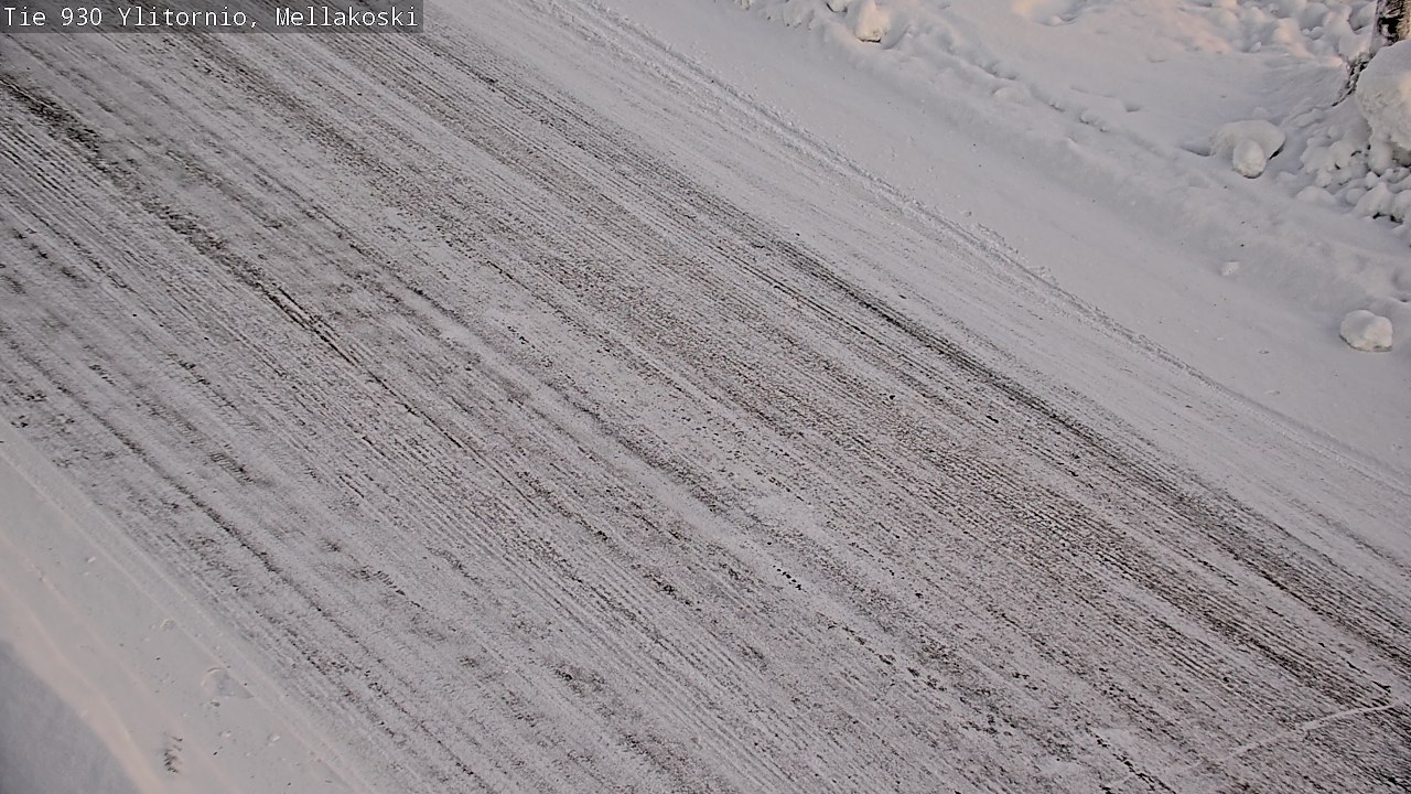 Kelikamerat Kuva TIe 930 Ylitornio, Mellakoski, Ylitornio, Lappi