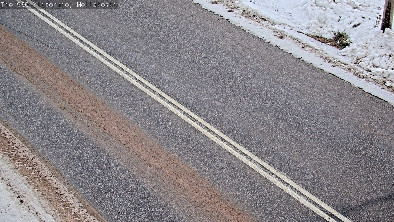 Weather Camera Image Road 83 Ylitornio, Mellakoski, Ylitornio, Lappi