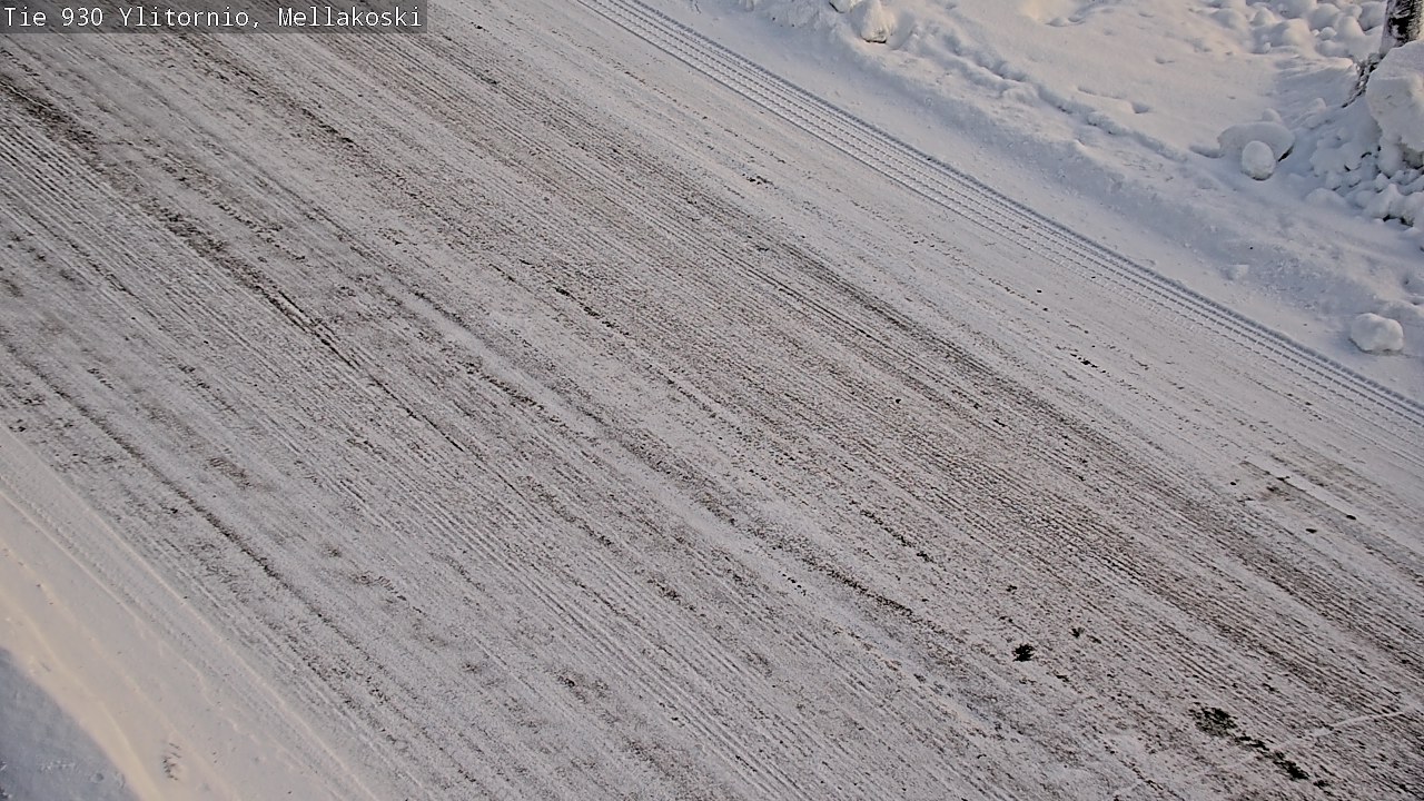 Kelikamerat Kuva TIe 930 Ylitornio, Mellakoski, Ylitornio, Lappi