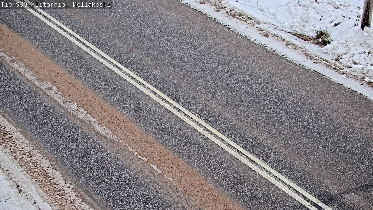 Weather Camera Image Road 83 Ylitornio, Mellakoski, Ylitornio, Lappi