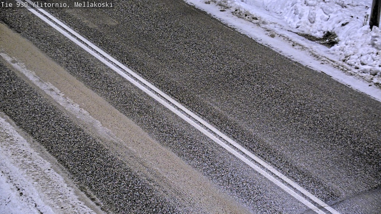 Kelikamerat Kuva TIe 930 Ylitornio, Mellakoski, Ylitornio, Lappi