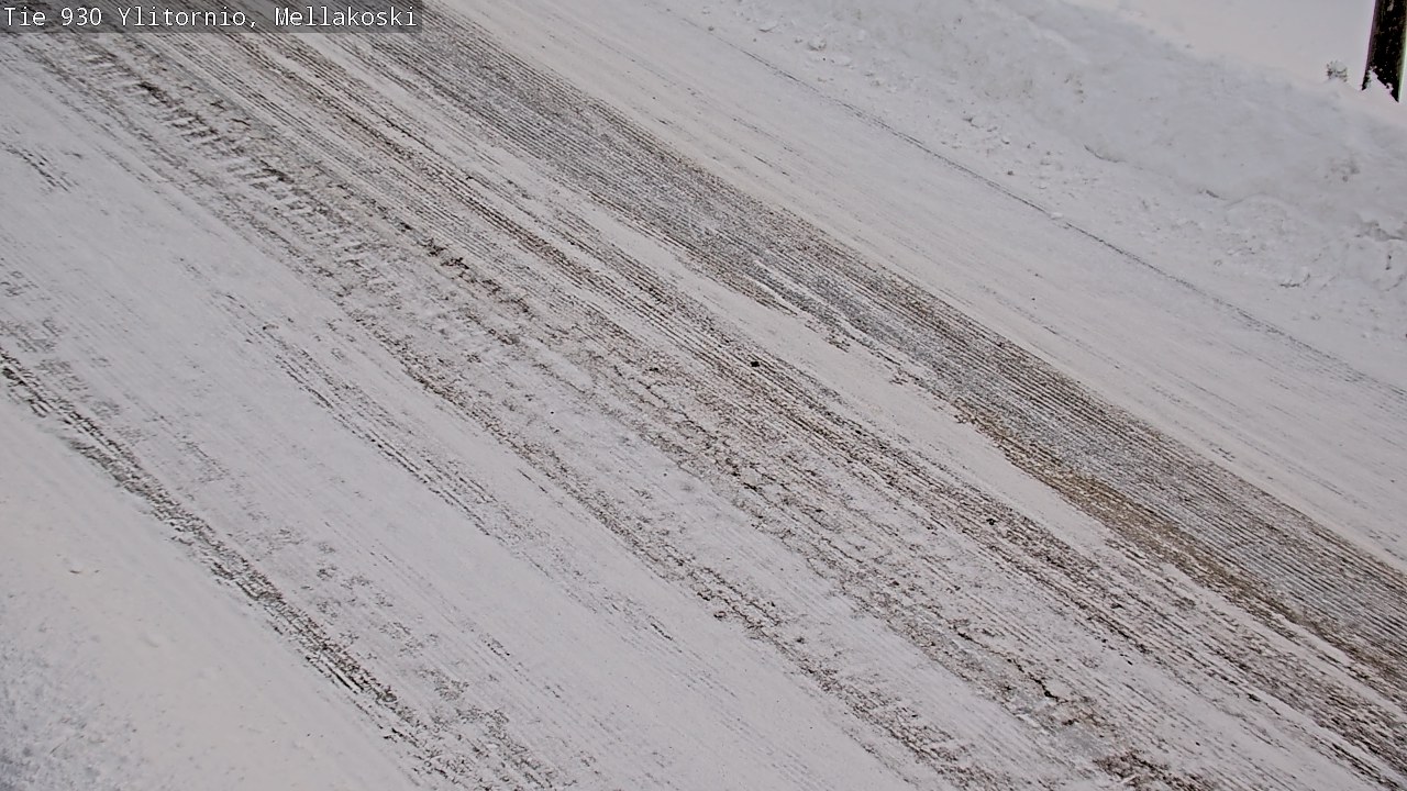 Weather Camera Image Väg 83 Övertorneå, Mellakoski, Ylitornio, Lappi