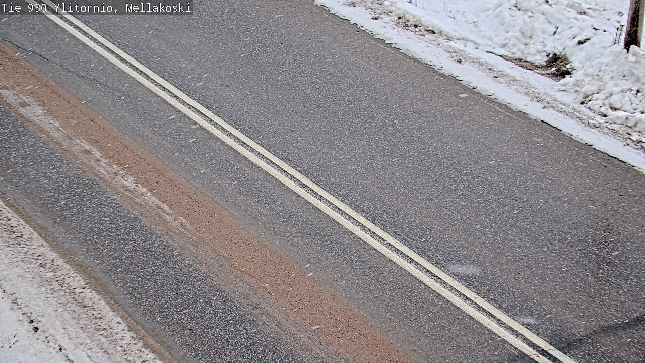 Weather Camera Image Road 83 Ylitornio, Mellakoski, Ylitornio, Lappi